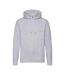 Sweat À Capuche Premium Adulte Gris Chiné Fruit Of The Loom-1