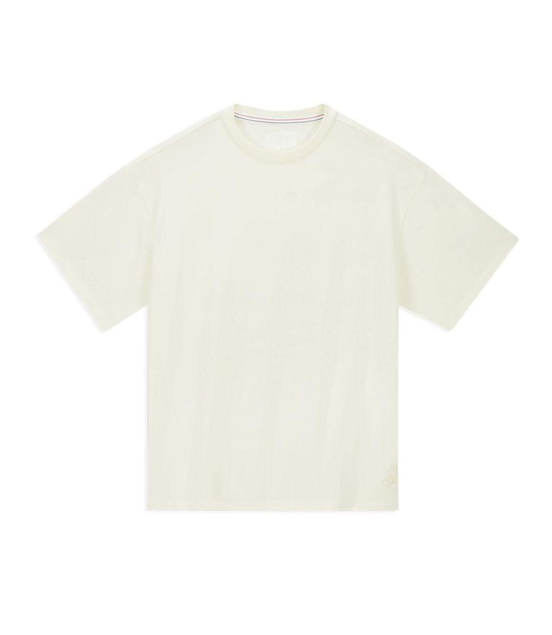 T-Shirt beige mixte converse golds-2