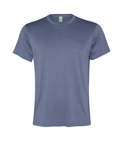 T-shirt slam homme bleu zen Roly