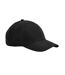 Casquette De Baseball Performance Noir Beechfield-1