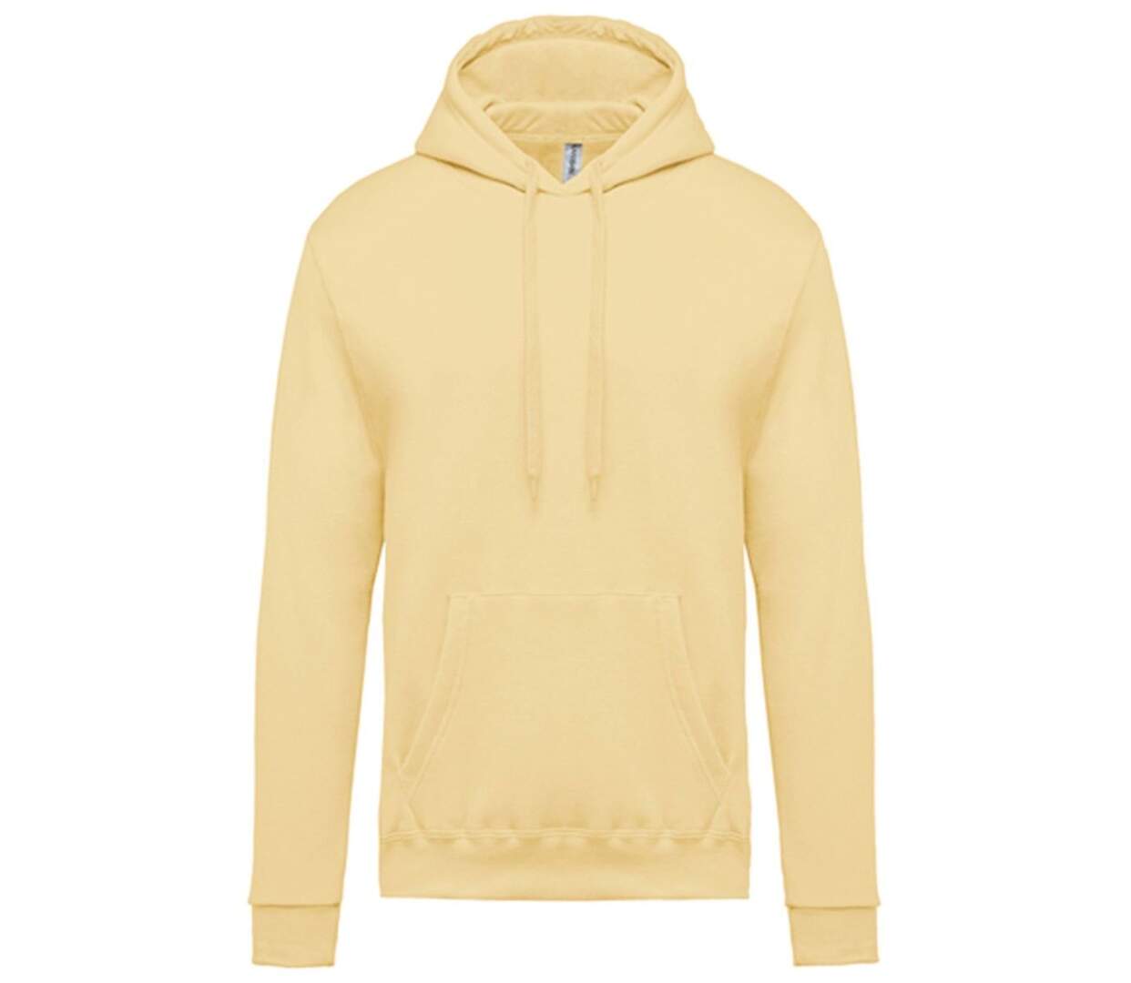 Sweat-shirt à capuche - Unisexe - K476 - jaune straw-1