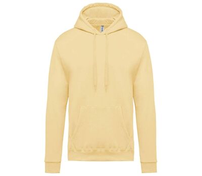 Sweat-shirt à capuche - Unisexe - K476 - jaune straw