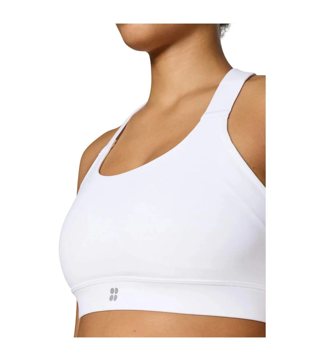 Brassière De Sport Power Femme Blanc Sweaty Betty-4