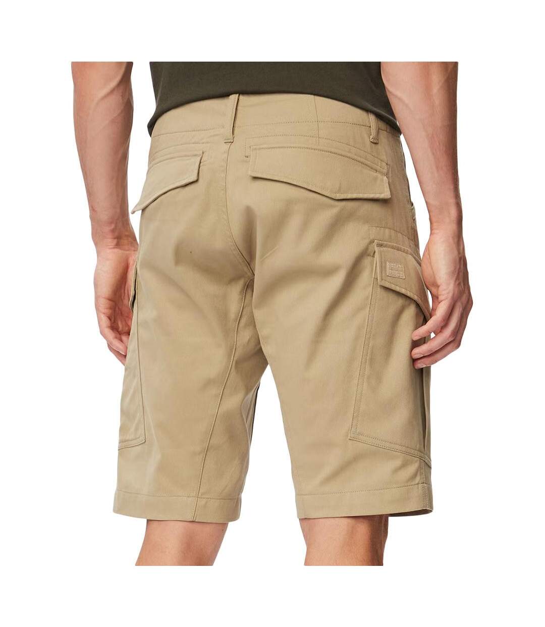 Short beige homme g-star raw cargo-2