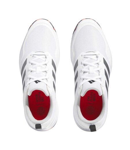 Chaussures De Golf Sans Pointes Motif/style 3 Rayures Tech Homme Blanc Adidas