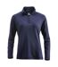 Womens/ladies Coos Bay Half Zip Top Dark Navy Cutter & Buck-1