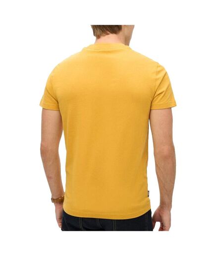 T-Shirt jaune homme superdry essential - xxl