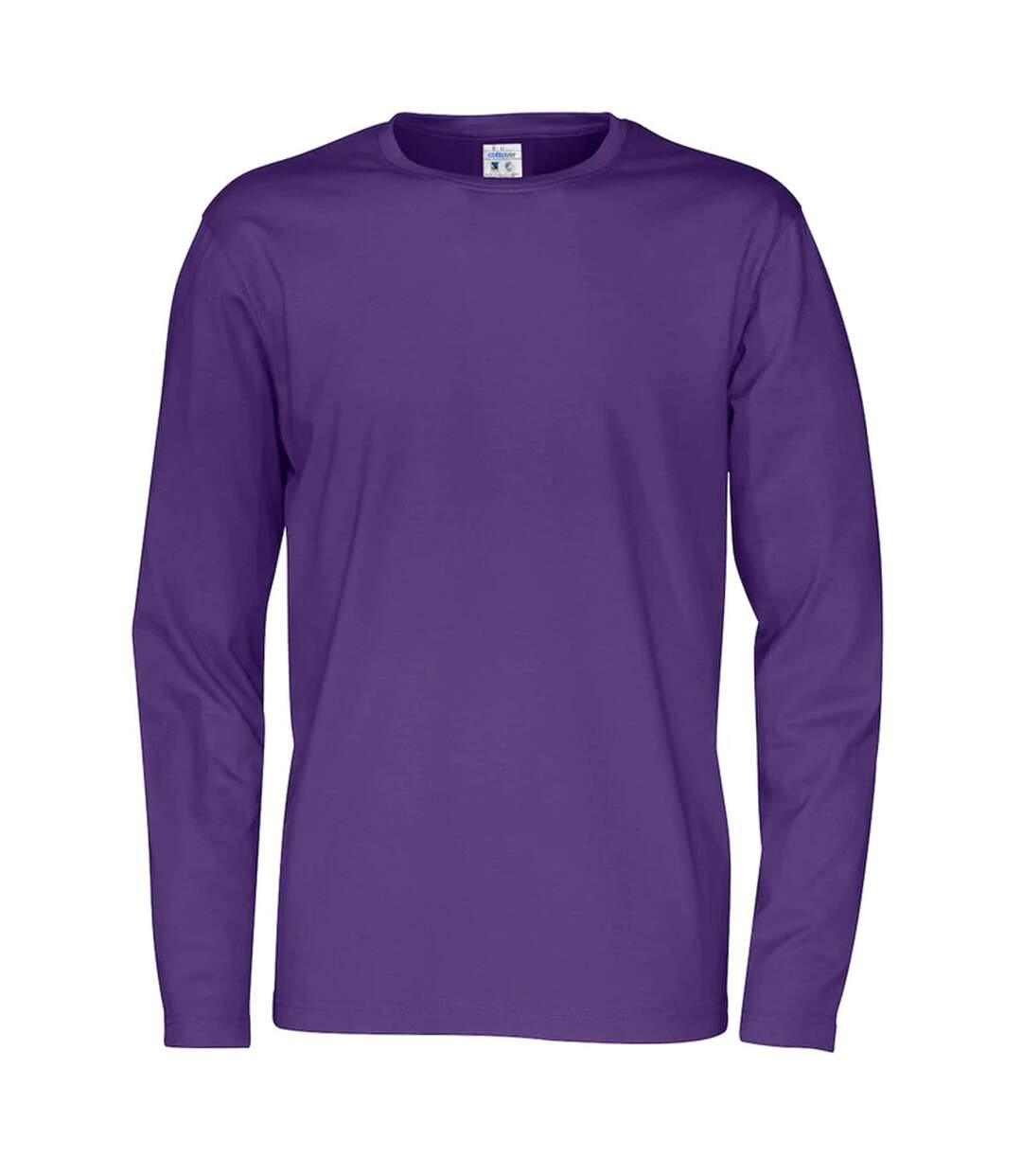 T-shirt homme violet Cottover-1
