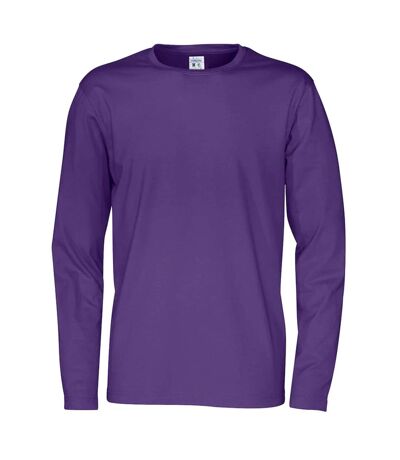 T-shirt homme violet Cottover