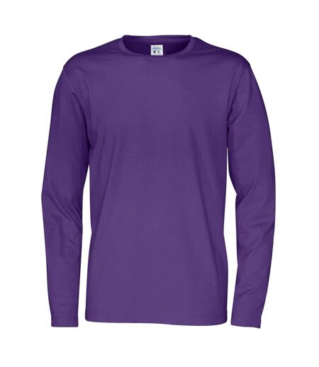 T-shirt homme violet Cottover