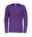 T-shirt homme violet Cottover-1