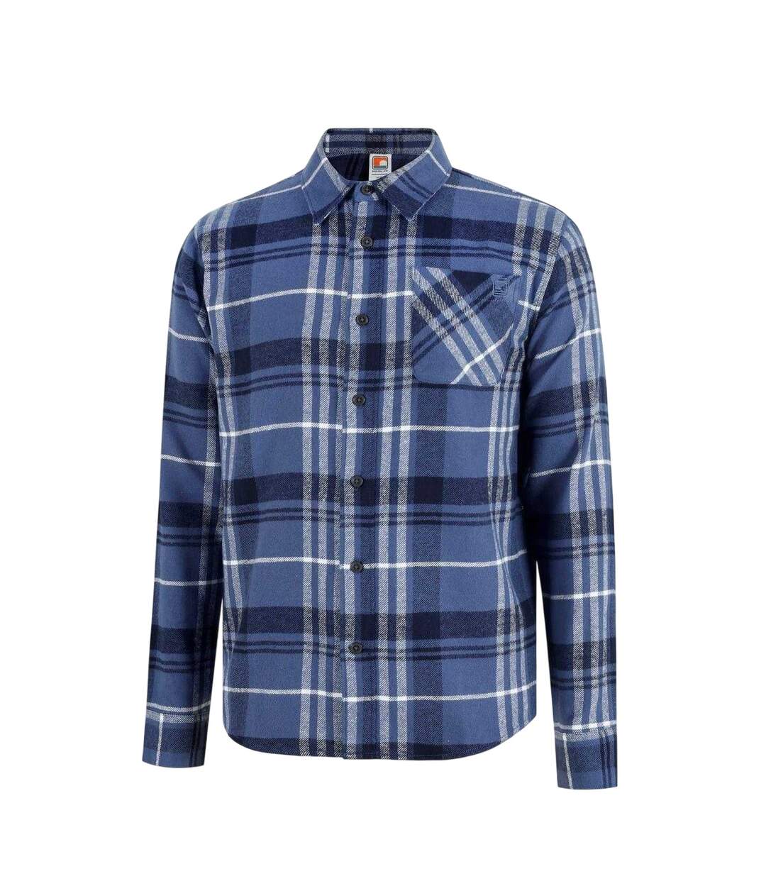 Chemise Manches Longues Motif/style À Carreaux Homme Bleu Marine SoulCal-3