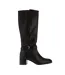 Bottes Hauteur Genoux Trusti Casual Femme Noir Dune London-1