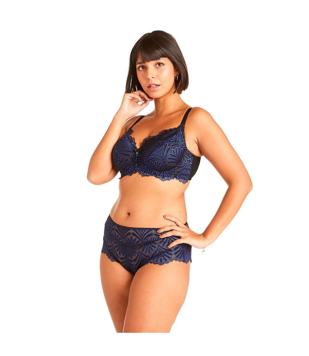 Soutien-gorge grand maintien bleu Abordage