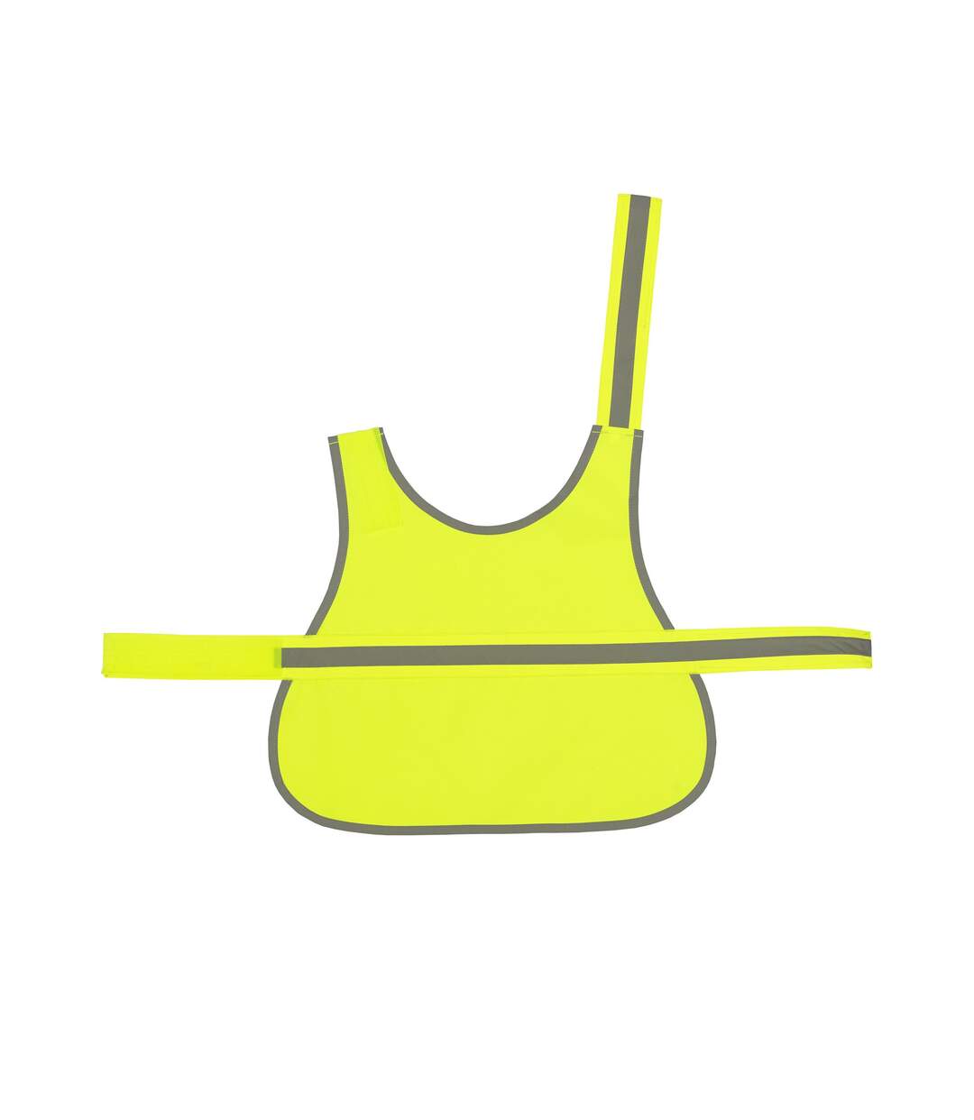 Hi-vis dogs vest l yellow Yoko-1