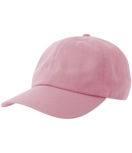 Unisex Adult Dad Sustainable 6 Panel Baseball Cap Pink Atlantis