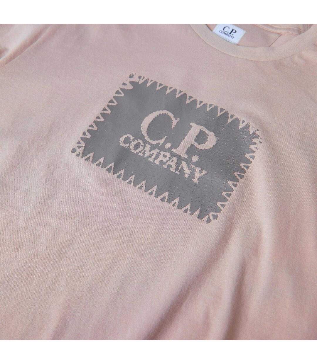 T-shirt Manches Courtes Motif/style Logo Bloc Homme Colombe C.P. Company-4
