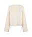 Womens/ladies Salma Tie Oversized Cardigan Gardenia Edited-3