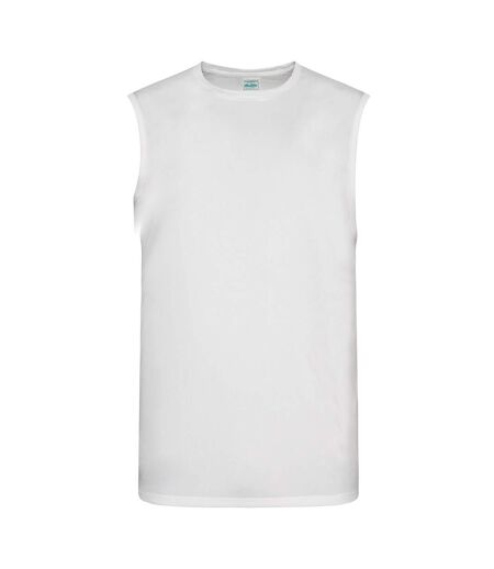 AWDis Cool Mens Cool Smooth Sports Tank Top (Arctic White)