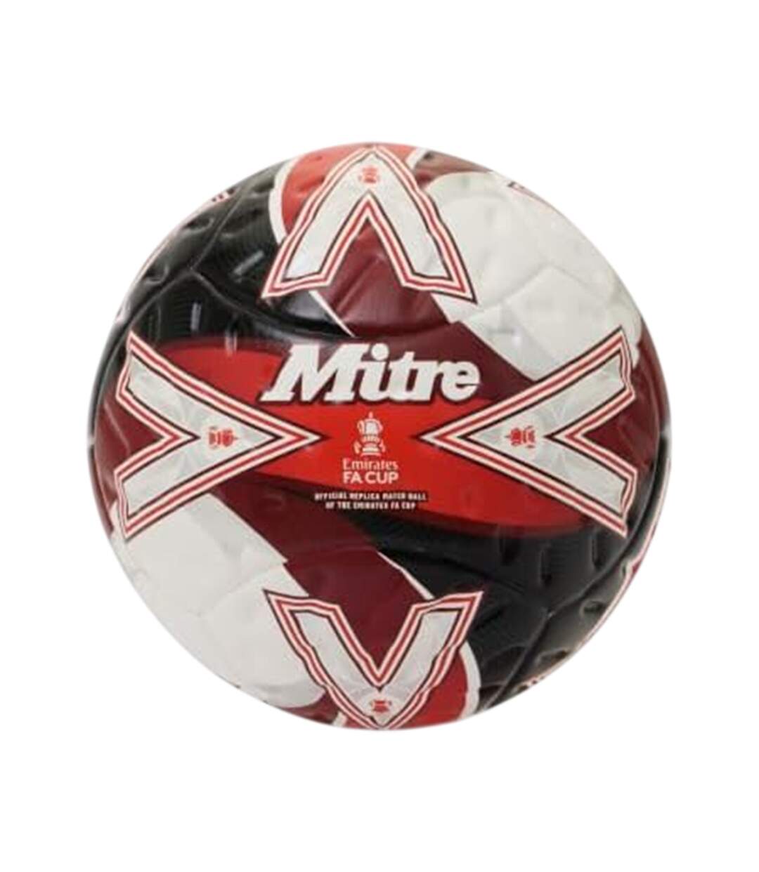 Ballon De Foot Pour Match Fa Cup 26/27 Taille 4 Rouge Mitre-1