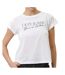 T-shirt blanc femme pepe jeans hannon pl505751 - s-1