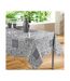 Nappe Toile Cirée Persane 140x240cm Gris-1