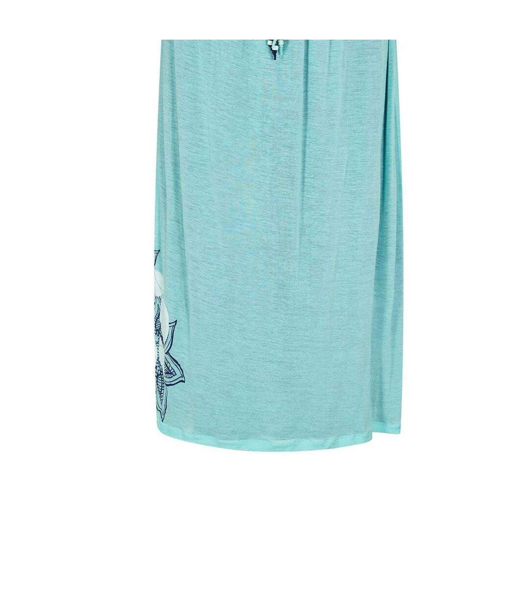 Womens/ladies Shala Mandala Maxi Dress Green Puma-3