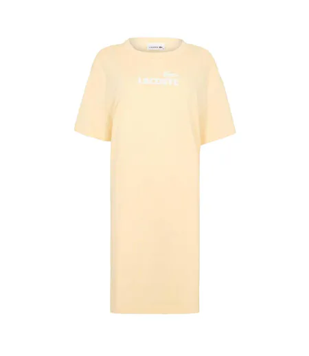 Robe T-shirt Femme Bleu Foncé Lacoste