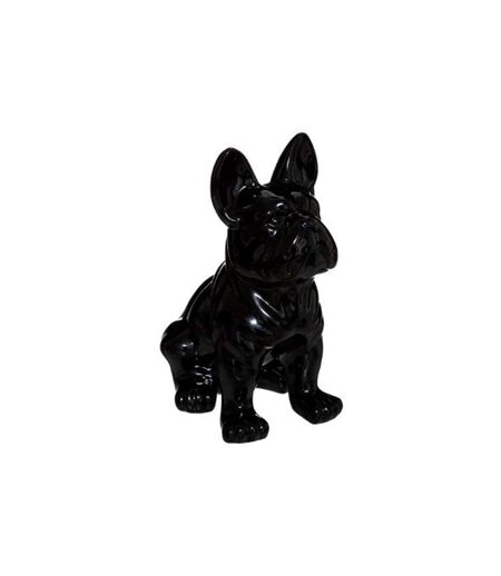 Statuette Déco Bulldog 22cm Noir
