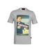 T-shirt Gris Homme Supreme Grip Film - M