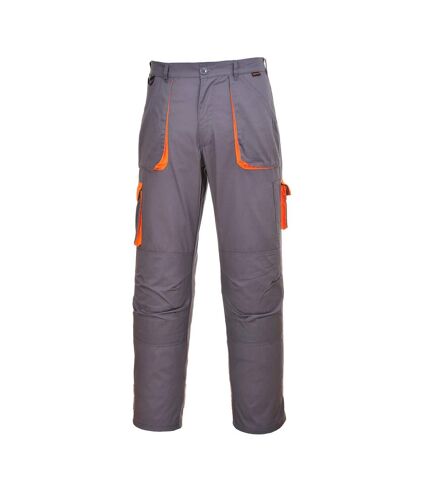 Portwest Mens Texo Contrast Workwear Trousers / Work Pants (Gray) - UTPC2057