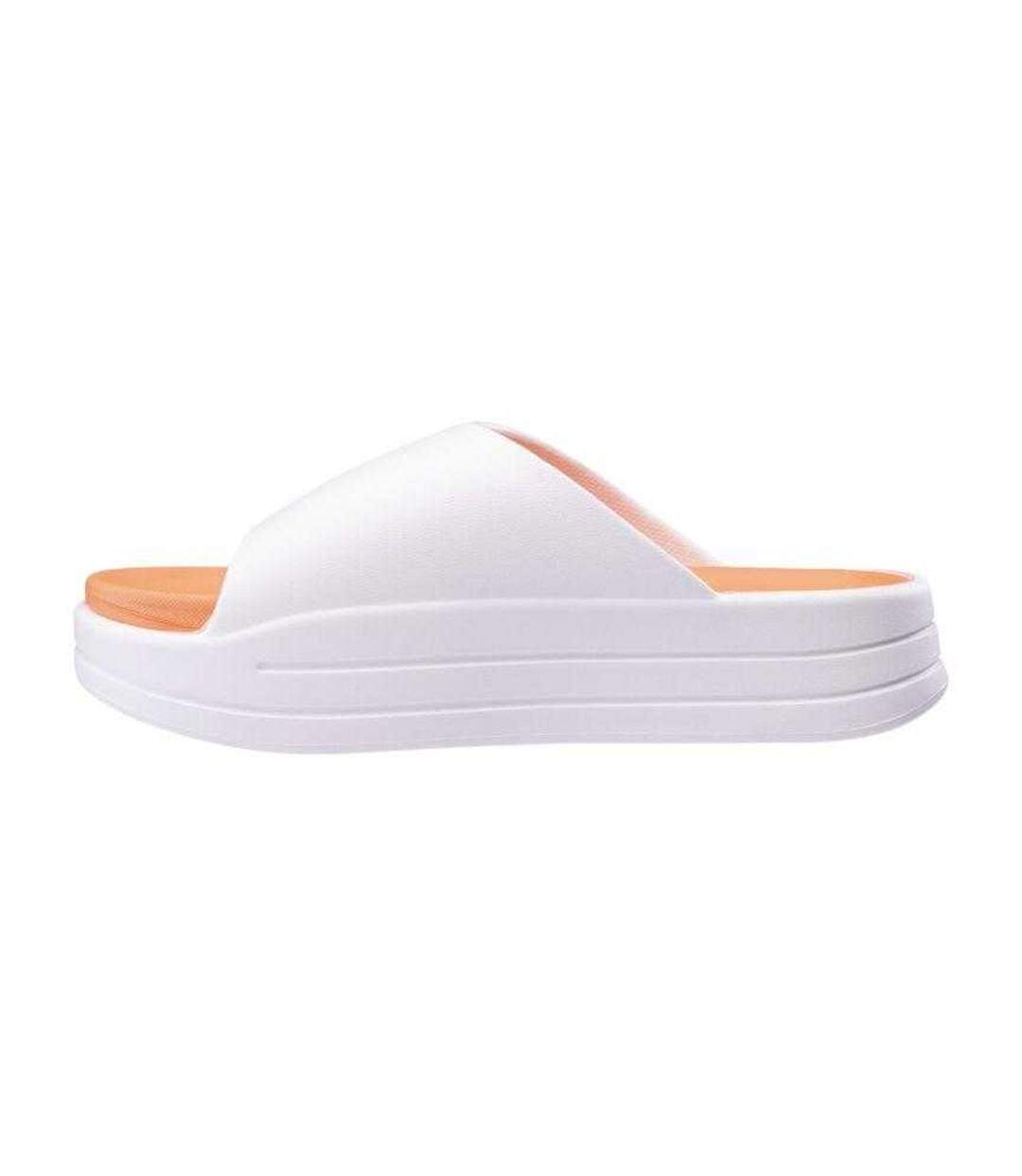 Claquettes Anima Femme Blanc Orange Aquawave-2