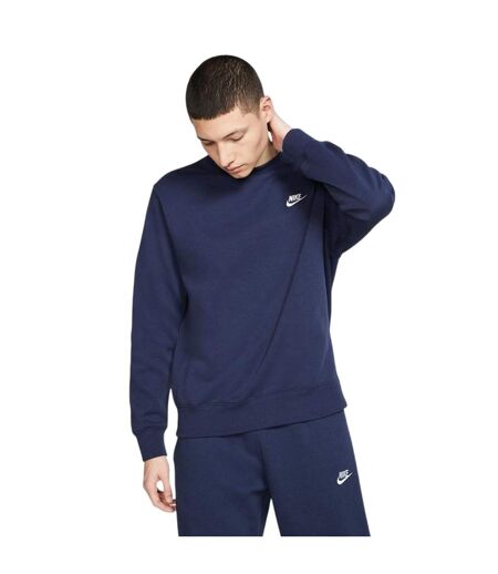 Sweat Motif/style Logo Club Homme Bleu Nuit Nike