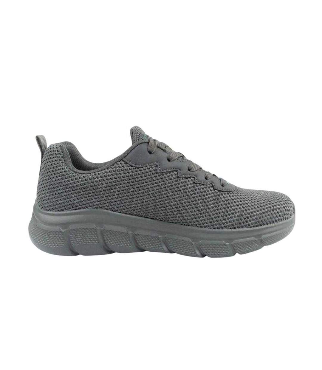 Baskets Bobs B Flex Chill Edge Homme Gris Foncé Skechers-1
