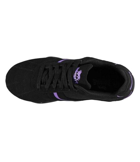 Baskets Camden Femme Noir Lonsdale
