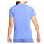 T-shirt Bleu Femme Nike One Df50 - L-2