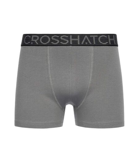 Boxers buzzard homme noir / gris Crosshatch Crosshatch