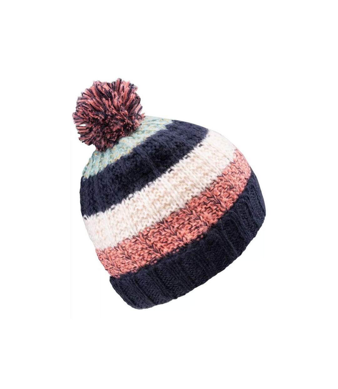 Bonnet Motif/style Blocs De Couleurs Hana Femme Noir Bleu Marine Foncé Rose Hi-Tec-3