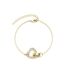 Bracelet Locked Heart, Cristal d'Autriche