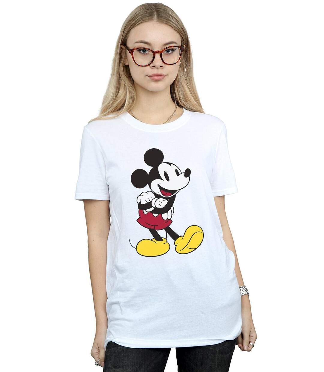 Disney - T-shirt CLASSIC - Femme (Blanc) - UTBI1126-4