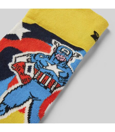 Mens Marvel Captain America Novelty Socks | Gift Idea