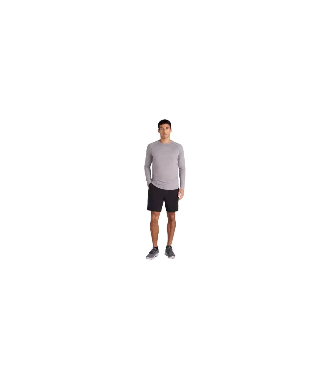 T-shirt Manches Longues Active Homme Charbon Animal-1