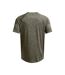 T-shirt Manches Courtes Tech Homme Vert Olive Under Armour-3