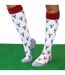 Hingly - Chaussettes de hockey unisexes hautes à motifs fantaisie-5
