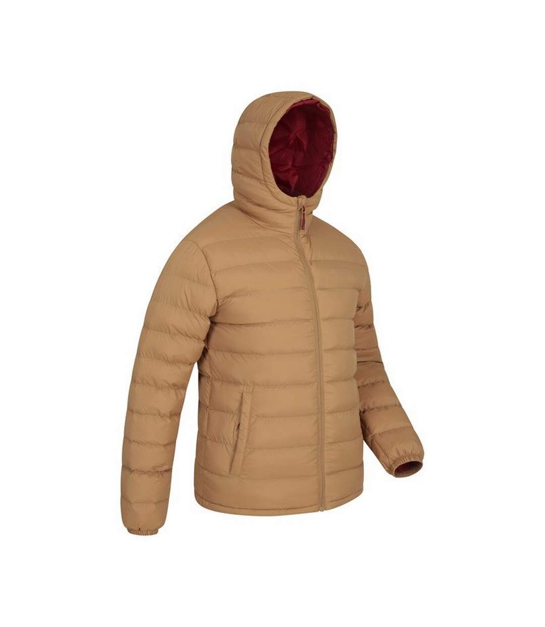 Mens seasons padded jacket tan Mountain Warehouse