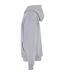 Sweat À Capuche Adulte Gris Chiné Build Your Brand-4