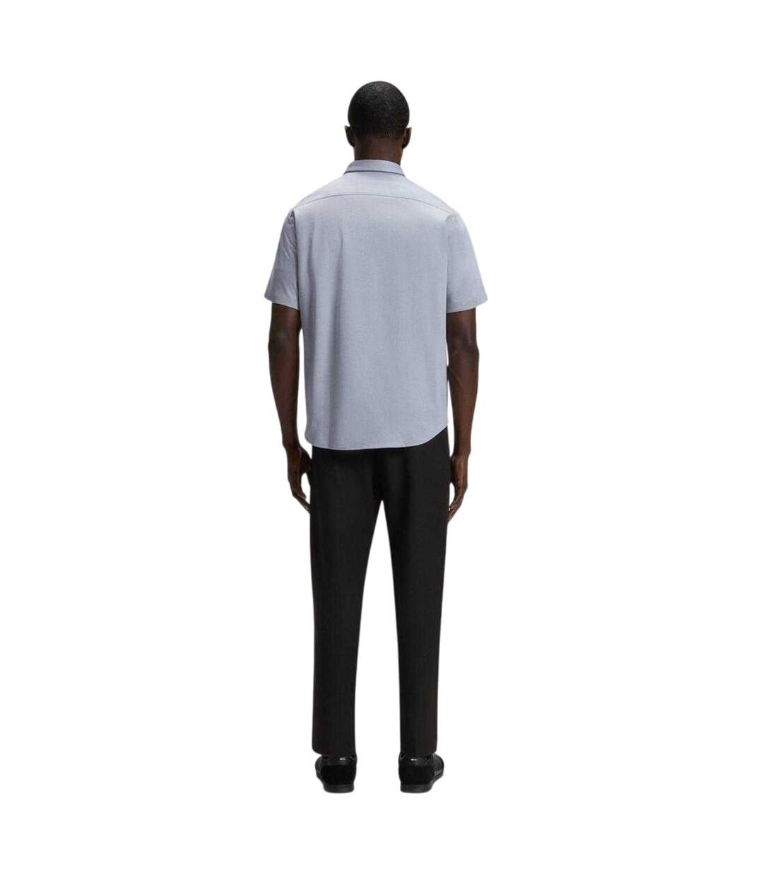 Mens B Motion Button-down Shirt Grey Boss-3