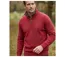 Pull camionneur col montant zippé avec laine PYLONE2-1