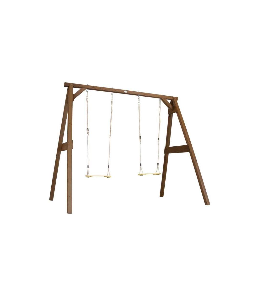 Portique en bois balançoire double Swing Double