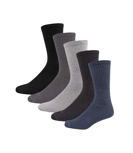 Pack Of 2  Mens Cotton Socks 0 Multicoloured Soxy